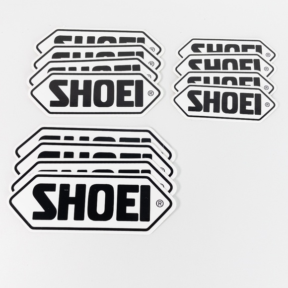 Shoei Motorcycle Bike Sticker Decal Bundle lot - Picture 1 of 2